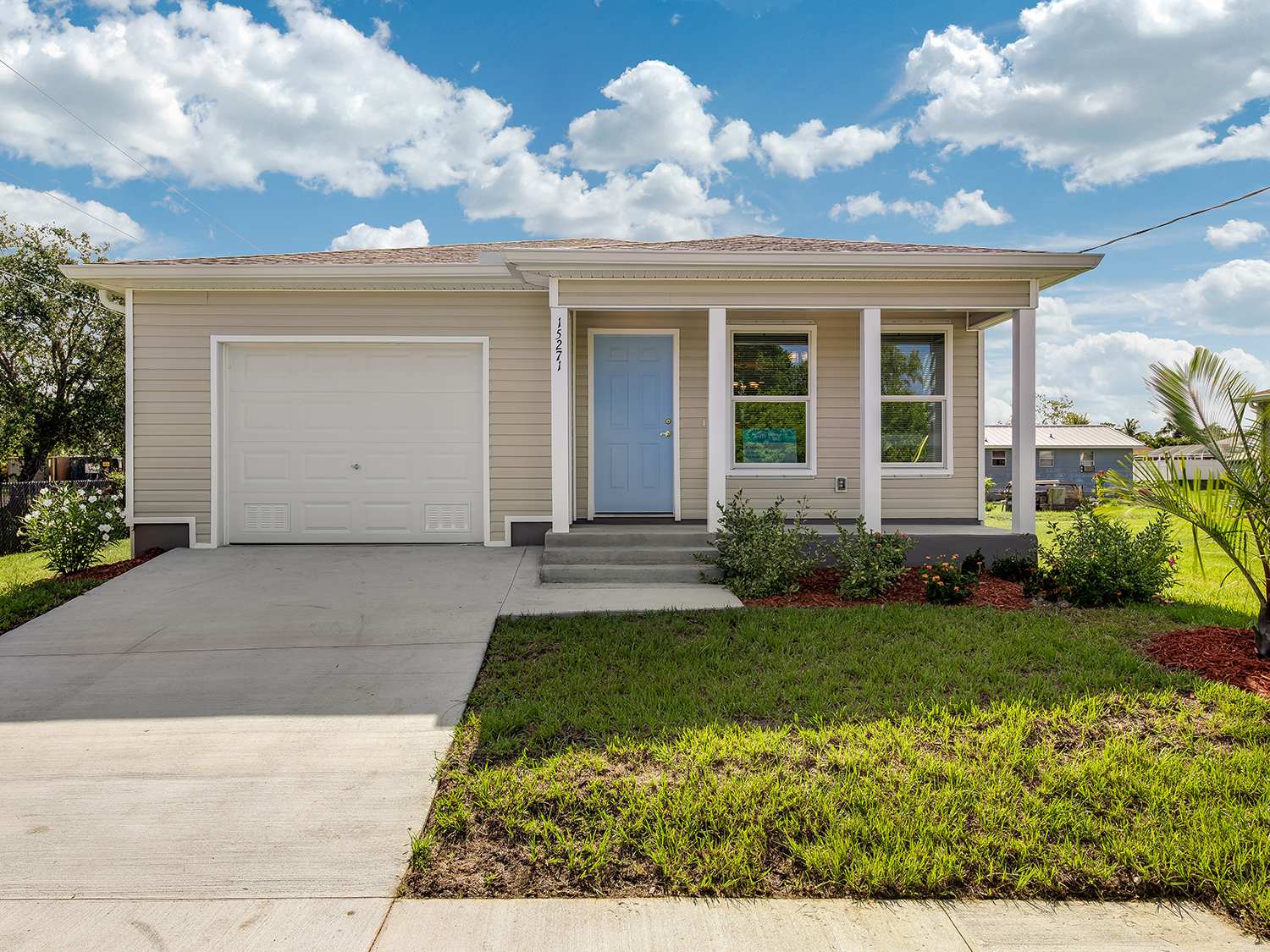 Habitat for humanity affordable housing model, Fort Myers, Florida, Lee County